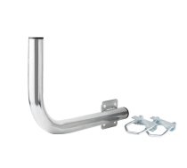 Extralink B300  Left balcony handle  with u-bolts M8  steel  galvanized ( EX.6877 EX.6877 )