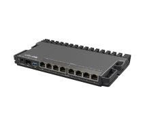 MikroTik RouterBOARD RB5009UPr+S+IN No Wi-Fi  Router Switch  Rack Mountable  10/100/1000 Mbit/s  Ethernet LAN (RJ-45) ports 7  Mesh Support ( RB5009UPR+S+IN RB5009UPr+S+IN ) komutators