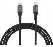Dudao L3CL USB-C - Lightning 30W 2m Braided - Black ( 6976625333080 181524 ) USB kabelis