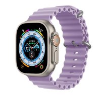 Riff quot;Oceanquot; silikona siksnina prieks Apple iWatch serijai 38 / 40 / 41 mm Light purple 4752219012188 RI-OCEAN38-LPU (4752219012188) ( JOINEDIT60731741 )