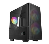 Deepcool CH360 Digital Black Micro Tower Power supply included No ATX PS2 ( R CH360 BKAPE3D G 1 CH360 DIGITAL ) Datora korpuss