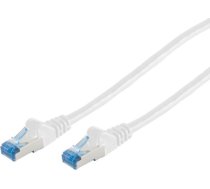 Patchkabel CAT6a RJ45 S/FTP 1m white ( 75711 W ) tīkla kabelis
