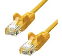 ProXtend ProXtend U/UTP CAT5e PVC AWG 26 CCA Yellow 30CM ( V 5UTP 003Y V 5UTP 003Y ) tīkla kabelis