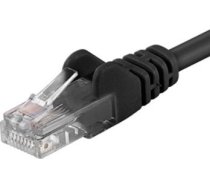 PremiumCord PREMIUMCORD Patch kabel UTP RJ45-RJ45 CAT5e 0.25m czarny sputp002C (8592220010775) ( JOINEDIT25835688 ) tīkla kabelis