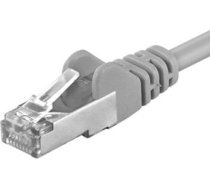 PremiumCord PREMIUMCORD Patch kabel CAT6a S-FTP  RJ45-RJ45  AWG 26/7 10m szary ( SP6ASFTP100 sp6asftp100 ) tīkla kabelis
