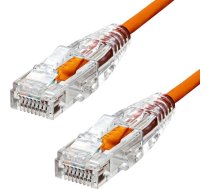 ProXtend ProXtend Slim U/UTP CAT6A LSZH AWG 28 Orange 1.5M ( S 6AUTP 015O S 6AUTP 015O ) tīkla kabelis