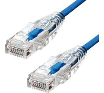 ProXtend ProXtend Slim U/UTP CAT6A LSZH AWG 28 Blue 5M ( S 6AUTP 05BL S 6AUTP 05BL ) tīkla kabelis