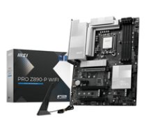 MSI PRO Z890-P WIFI motherboard Intel Z890 LGA 1851 (Socket V1) ATX ( PRO Z890 P WIFI 4711377257701 7E34-001R 911-7E34-001 PROZ890-PWIFI ) pamatplate mātesplate