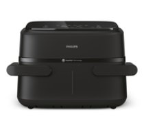 Philips 1000 series NA150/00 fryer Double 7.1 L 2450 W Hot air fryer Black ( NA150/00 002302390000 ) Fritēšanas iekārta