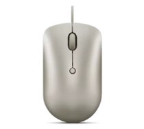 Lenovo 540 USB-C Wired Compact Mouse (Sand) Lenovo ( GY51D20879 ) Datora pele