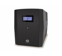 CONCEPTRONIC ZEUS USV 1500VA 900W Schuko IEC Start/LAN sw ( ZEUS08E 4015867235249 471715 ) nepārtrauktas barošanas avots UPS