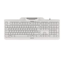 CHERRY TAS KC 1000 SC Corded CH-Layout weis/grau Smartcard ( JK A0100CH 0 ) klaviatūra