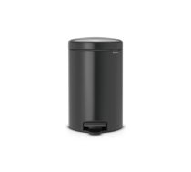 BRABANTIA atkritumu tvertne ar pedāli NewIcon 12L Confident Grey 233487 ( 8710755233487 23 34 87 ) atkritumu tvertne