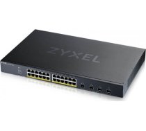 ZYXEL XGS1935-28HP 28 PORT LITE-L3 SMART MANAGED POE SWITCH 24X GIGABIT POE AND 4X 10G SFP+ HYBRID MODE STANDALONE OR NEBULAFLEX CLOUD ( XGS1935 28HP EU0101F ) komutators
