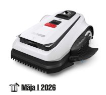 Ecovacs Lawn Mower GOAT A1600 LiDAR PRO 3000 Ah White ( 6970135038176 MR2507 000101214532 600967 GOAT A1600 LiDAR PRO GOATA1600LIDAR600967 ) Zāles pļāvējs - Trimmeris