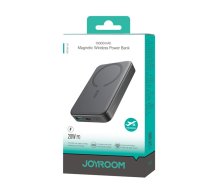 Arejais-akumulators Power Bank Joyroom JR-W020 20W Magnetic Wireless 10000mAh melns ( 6941237118455 JR-W020 JR-W020 black ) Powerbank mobilā uzlādes iekārta