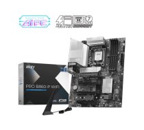 MSI PRO B860-P WIFI Processor Socket LGA1851 Socket Chipset Type INTEL B860 Supported RAM Technology DDR5 4711377286572 ( PRO B860 P WIFI ) pamatplate mātesplate