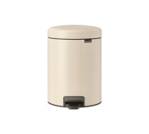 Brabantia Pedal Bin Newicon 5 L Soft Beige (Boj. iepak.) ( 8710755149900 BOX ) atkritumu tvertne