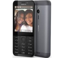 Nokia 230 DS 7.11 cm (2.8") 91.8 g Grey Silver Feature phone ( A00027000 A00027000 A00027000 ) Mobilais Telefons