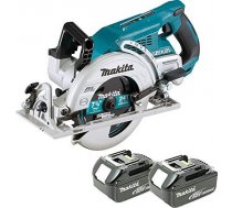 Makita cordless circular saw DRS780Z 2x18V (bez akumulatora un lādētāja) ( DRS780Z ) Elektriskais zāģis