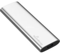 MediaRange 240 GB external SSD (silver USB-C 3.2 (10 Gbit / s) external) ( MR1101 4260664870494 ) Ārējais cietais disks