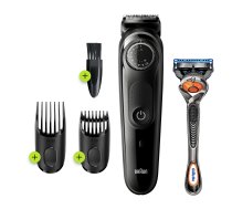 Braun BT5242 Men Trimmer  Hair Clipper  39 Length Settings  Black/Grey ( BT5242 BT5242 4210201283515 BT5242 ) matu  bārdas Trimmeris