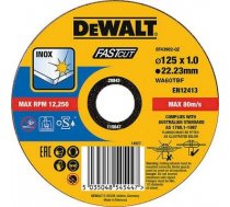 Dewalt cutting disc DT43902-QZ stainless steel - flat 125x1mm ( DT43902 QZ )