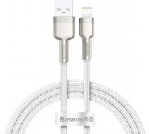 CABLE LIGHTNING TO USB 1M/WHITE CALJK-A02 BASEUS ( CALJK A02 ) USB kabelis