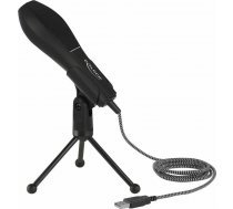 DeLOCK USB condenser microphone with table stand (black) ( 65939 )