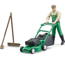 BRUDER bworld gardener with lawn mower - 62103 ( 62103 62103 ) bērnu rotaļlieta