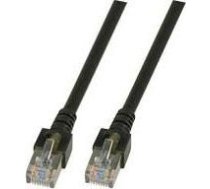 EFB RJ45 Patchkabel SF/UTP Cat.5e PVC CCA 2m schwarz ( K5456.2 ) tīkla kabelis