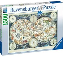 Ravensburger Puzzle Mapa Swiata Fantastyczne zwierzeta GXP-724623 (4005556160037) ( JOINEDIT24461413 ) puzle  puzzle
