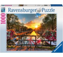 Ravensburger Rowery w Amsterdamie  1000 elementow - 196067 196067 (4005556196067) ( JOINEDIT20895507 ) puzle  puzzle