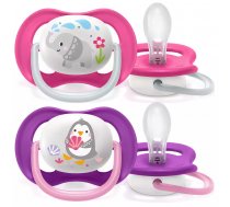 Philips Avent māneklītis Ultra Air Animals  6-18M (2 gab)  meitenēm SCF080/08 ( SCF080/08 SCF080/08 SCF080/08 ) māneklītis  knupis