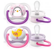 Philips Avent māneklītis Ultra Air Animals  0-6M (2 gab)  meitenēm SCF080/06 ( SCF080/06 SCF080/06 SCF080/06 ) māneklītis  knupis