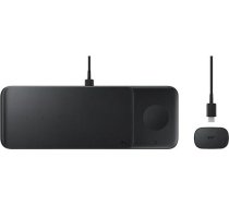 Samsung Wireless Charger Trio Pad EP-P6300 Black ( EP P6300TBEGEU EP P6300TBEGEU 8806090706226 AKGAOLADSAM00038 EP P6300TBEGEU ) iekārtas lādētājs