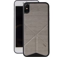 Uniq UNIQ etui Transforma Ligne iPhone X/Xs szary/ash grey UNIQ204GRY (8886463666043) ( JOINEDIT22426882 ) maciņš  apvalks mobilajam telefonam