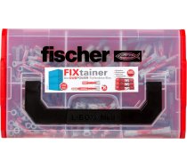 Fischer FIXtainer -DUOPOWER short / long - dowel - light gray / red - 210 pieces ( 539867 539867 )