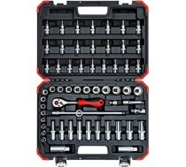 Gedore Red Socket set 3/8 "  59 pieces (red / black  with Shift-gun  SW 6mm - 24mm) ( 3300054 3300054 )