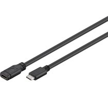 Goobay Cable/extender USB C male - USB C female 1m up to 15W ( 4040849453939 ) USB kabelis