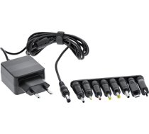 InLine Uniwersalny zasilacz do laptopa - InLine 5V / 15W z 8 wymiennymi wtyczkami - Micro-USB - USB-C ( 26608N Inline_ 26608N ) tīkla kabelis