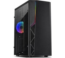 Inter-Tech B-02 RGB  tower case (black) ( 88881330 88881330 88881330 ) Datora korpuss