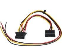 Akyga Molex - SATA  0.4m  Wielokolorowy (AK-SC-23) ( AK SC 23 AK SC 23 AK SC 23 ) kabelis datoram