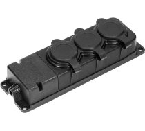 Orno WORKSHOP SEPARATOR 3x SOCKETS IP44 RUBBER OR-AE-13166 ( 5900378658818 5900378658818 OR AE 13166 )