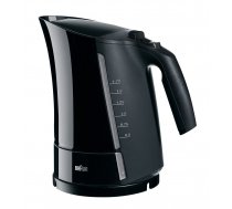 Braun Electrical Kettle WK 300 1 6L black - Multiquick 3 ( 657576 4210201657576 WK 300 BK WK 300 Black WK300 WK300 Black WK300BK Z041395 ) Elektriskā Tējkanna