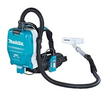 Makita cordless backpack vacuum cleaner DVC265ZXU  Canister (blue / black  without battery and charger) ( DVC265ZXU DVC265ZXU ) Putekļu sūcējs