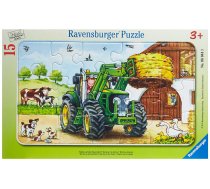 Ravensburger Puzzle 15 - Farm Tractor (060443) ( 4005556060443 4005556060443 060443 ) puzle  puzzle