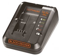 Black+Decker battery charger 1A 14 4V-18V - 18 Volt System ( BDC1A QW 1438990 BDBDC1A-QW )