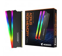 GIGABYTE AORUS RGB Memory 16GB 2x8GB ( GP ARS16G37 GP ARS16G37 GP ARS16G37 ) operatīvā atmiņa