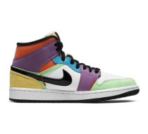 Air Jordan Wmns 1 Mid SE Multi-Color - Izmērs 37.5 (CW1140-100 Brīvā laika apavi)